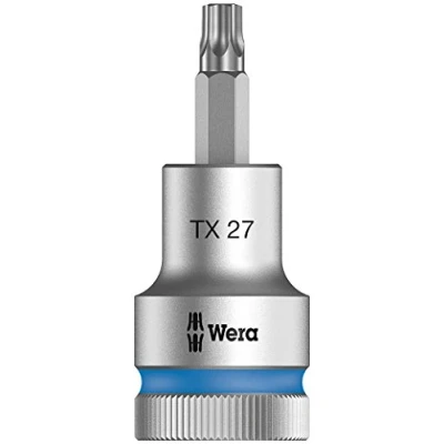 Imagen de WERA 05003832001 8767 C HF TORX 27 x 60 mm Vaso de punta Zyklop con función retención 1/2&quot;