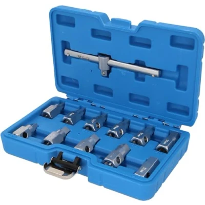 Imagen de Brilliant Tools 12 pcs oil drain sump plug key socket set