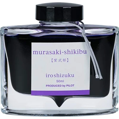 Imagen de PILOT Iroshizuku 69221 Murasaki shikibu Tinta estilográfica (50 ml), color morado