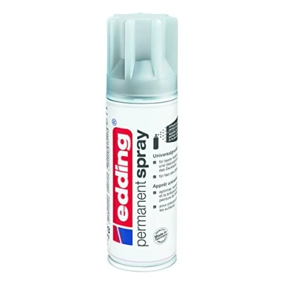 Imagen de edding 5200 spray permanente de imprimación universal 200 ml pintura en para preparar superficies que se pueden pintar como vidrio, metal, madera, cerámica, lienzo