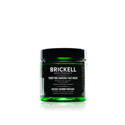 Imagen de Brickell Men&#039;s Products Purificación de carbón Mascarilla activado Natural y orgánico con desintoxicación caolín 118 ml
