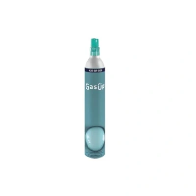 Imagen de Cilindro CO2, 60 lt. GasUp. Recargable en la plataforma SCYSE. (Compatible con gasificadoras GasUp, Philips, Sodastream,Aarke)