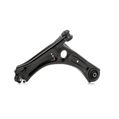 Imagen de MOOG VO WP 13307 Barra oscilante, suspensión de ruedas izquierda, debajo, Eje delantero Brazo oscilante transversal Chapa acero VOLKSWAGEN: Caddy 3