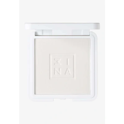 Imagen de 3INA MAKEUP The Setting Compact Powder 100 Blanco Polvos compactos de textura ligera que fijan y matifican el maquillaje Acabado natural sedoso Cobertura uniforme Vegan Cruelty Free
