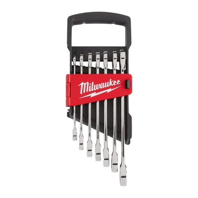 Imagen de MILWAUKEE 4932464993 Kit de llaves poligonales / boca con función trinquete 7