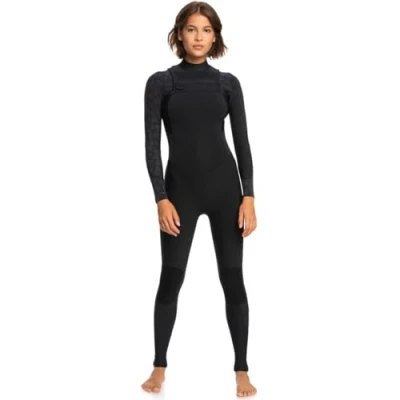 Imagen de Roxy 4/3MM Swell Series 2022 Chestzip Traje de neopreno, Mujer, Talla: 36/38, Kvj