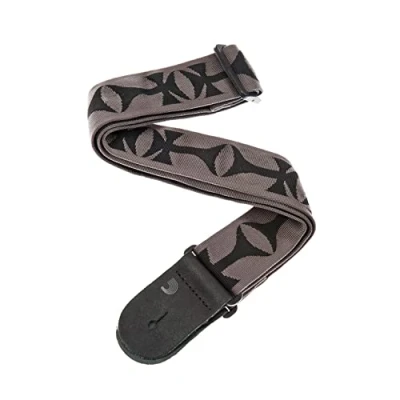 Imagen de Planet Waves 50F03 Dark Side Collection Cross Correa textil para guitarra, nailon, 150 x 5 cm, diseño de cruz
