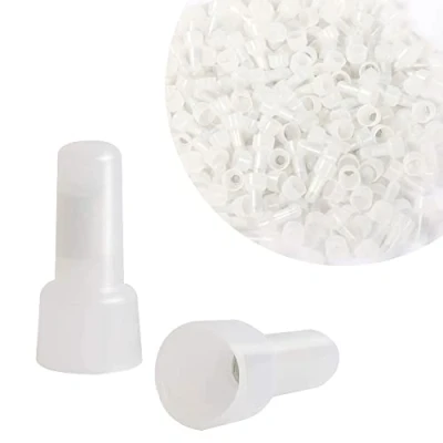 Imagen de QIANRENON 300Pcs extremo cerrado alambre Crimp Conector 22 16 AWG cable de Terminación,22 Conector, tubo aluminio Crimper, Nylon (CE1)