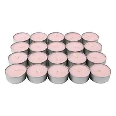 Imagen de Velas de Té Aromáticas perfumadas Fresa con Nata Pack 20