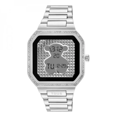 Imagen de TOUS Reloj Smartwatch B Connect Plateado Mujer 3000139200