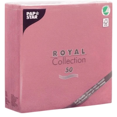 Imagen de PAPSTAR servilletas, Tissue, Rosa, 7.8 x 20 cm, 50