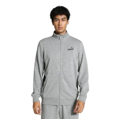 Imagen de Puma Track Jacket Sudadera con cremallera, Hombre, Talla: XXL, Medium gray heather