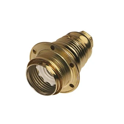 Imagen de POLY POOL PP3461X Portalámpara E14 de Pared con Bornes Muelle y Contactos Latón Porta lámpara Plástico Made in Italy