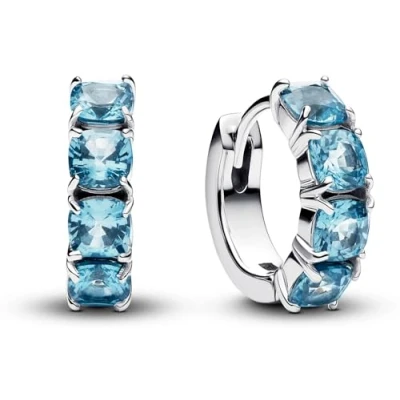 Imagen de Pandora Mujeres Pendientes Plata/Azul 293851C01