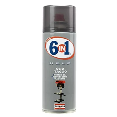 Imagen de Arexons Aceite Lubricante para Corte, Perforación, Rectificado, Grabado y Torneado en Metales 6 1 Help 400 ml. Mantenimiento Integral Todos los Usos