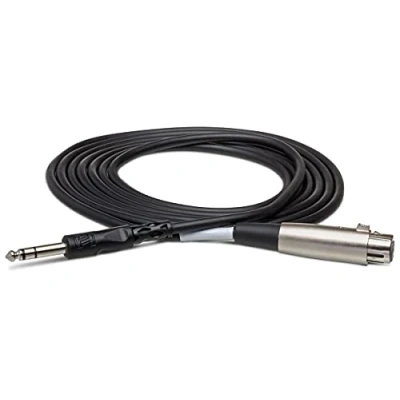 Imagen de Hosa STX110F Cable XLR3F a jack TSR (6.3 mm, balanceado, 3.1 m)