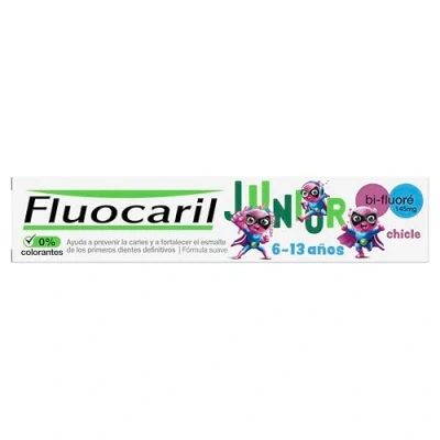 Imagen de Fluocaril Junior 6 12 Años Gel 75 Ml Bubble