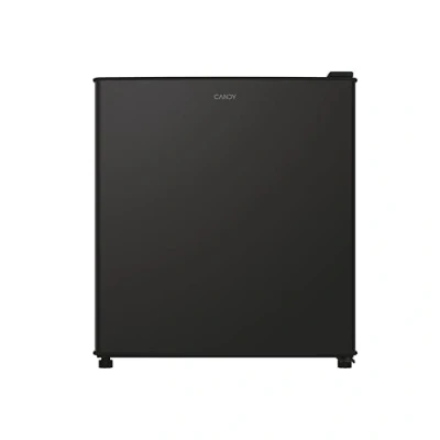 Imagen de Candy CHASD4351EBC, Frigorífico Mini, Bajo Encimera, Ancho 44,5cm, Altura 51cm, Capacidad 43L, 2 Estantes en la Puerta, Control Interno Mecánico de temperatura, Iluminación LED, 37DB, Negro