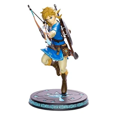 Imagen de ZELDA Estatua Enlace Figura Aliento del Salvaje con Diorama Base de Nintendo PVC 23cm