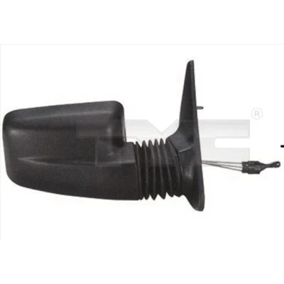 Imagen de Espejo retrovisor Tyc 326 0048 izquierda negro Ajuste por cable, plano PEUGEOT: 309 I Hatchback, II Hatchback