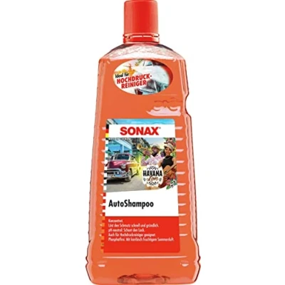 Imagen de SONAX Champú concentrado Havana Love (2 litros) penetra y disuelve la suciedad a fondo sin atacar capa protectora de cera Número referencia 03285410