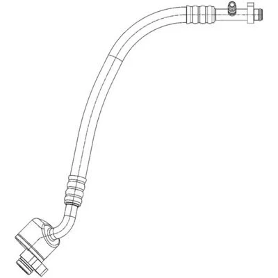 Imagen de Tubería de baja presión, aire acondicionado MAHLE ORIGINAL AP 131 000P