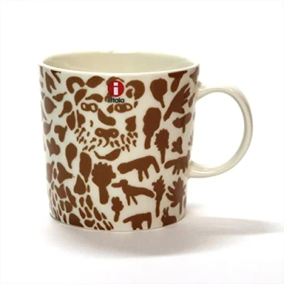 Imagen de Iittala Taza de porcelana la colección Oiva Toikka en color marrón, 0,3 l, 1062496