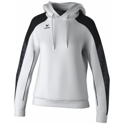 Imagen de Erima Sudadera con Capucha EVO Star (1072430) Mujer, Blanco/Negro, 44
