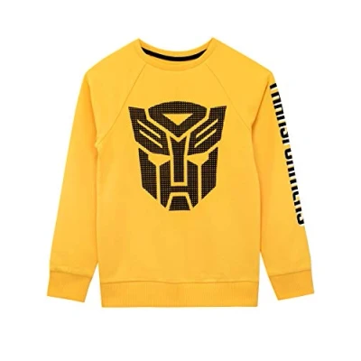 Imagen de Transformers Sudadera para niños Autobots Amarillo 6 7 Años