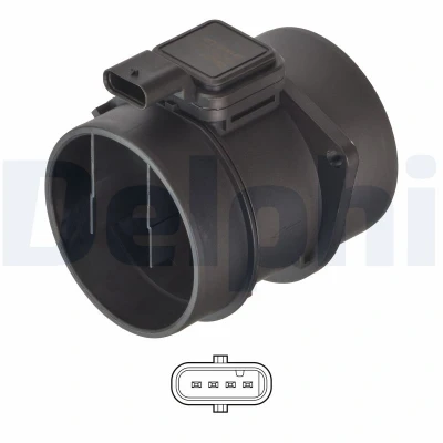 Imagen de DELPHI AF10676 12B1 Medidor de masa aire MERCEDES BENZ: Clase E Berlina, Viano, Vito Mixto