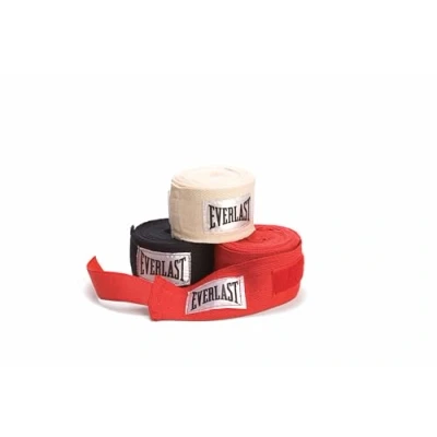 Imagen de Everlast Elite Hand Wrap Wraps, Unisex Adult, Black/White/Red, 305 Cm