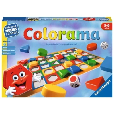 Imagen de Ravensburger Colorama Juega y aprende, Color marrón, ‎34 x 23 6 cm (24921)