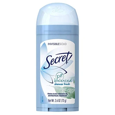 Imagen de Secret Anti Perspirant/Deodorant, Invisible Solid, Shower Fresh, 2.6 Oz.