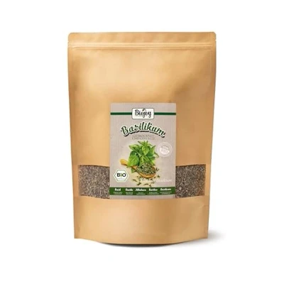 Imagen de Biojoy Albahaca seca Ecologica (500 g), hojas triturada (Ocimum basilicum)
