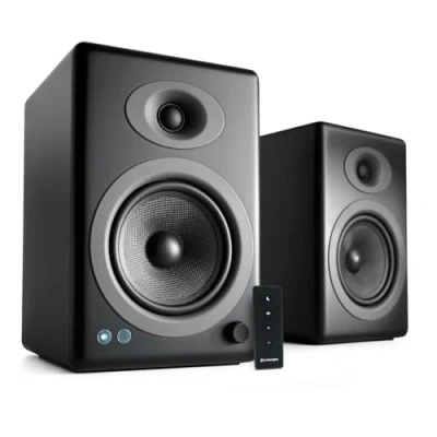Imagen de Audioengine Altavoces de estantería para Cine en casa con Motor A5 Monitores Estudio Premium 150 W