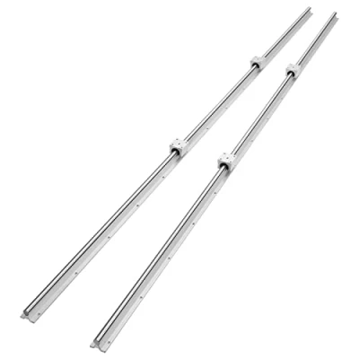Imagen de VEVOR SBR20 Rieles de Guía Lineal 1800mm 2PCS Carril 1800m 4PCS Bloque Cojinete SBR20UU Kit Deslizamiento para Máquinas Automatizadas CNC Fresadoras Tornos Impresora 3D