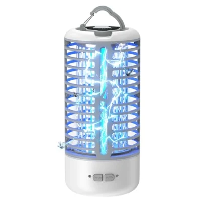 Imagen de Mata Mosquitos Electrico, Anysun Lampara Antimosquitos con Luz LED para Interior y Exterior, Electrico de 3000V Resistente al Agua el Hogar, Patio, Jardín Camping