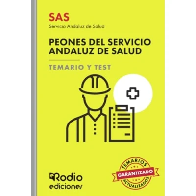 Imagen de SAS 2024. Peones del Servicio Andaluz de Salud. Temario y Test (SIN COLECCION)