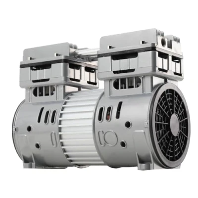 Imagen de ECUTEE compresor de aire 750 W/1 HP, sin aceite, 8 bar, 145 l/min, 65 dB, silencioso con almohadilla amortiguadora para los pies