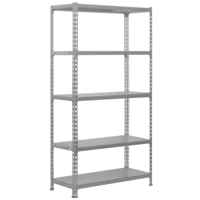 Imagen de Simon Rack Estanterias Metalicas, 2000x1000x500 mm, 5 Estantes, 180 kg de Punto Flexión, Estantería Industrial, Gris/Galva Simonclick