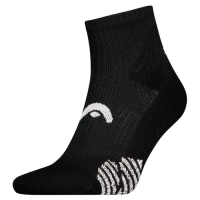 Imagen de HEAD Padel Quarter Sock, Negro, 43 46 Unisex Adulto