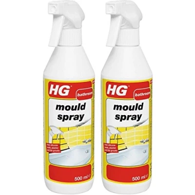 Imagen de 2 x HG Hagesan Scale Away Limpiador Baño Juego para eliminación de moho spray 500 ml