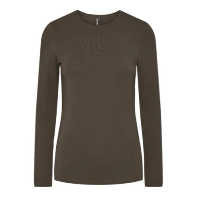 Imagen de PIECES Pcsirene LS tee Noos Camiseta de Manga Larga, Morel, XS para Mujer