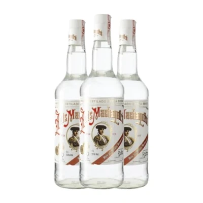 Imagen de Anisado Anís Machaquito Seco Botella Misil 1 L (Caja de 3 L)