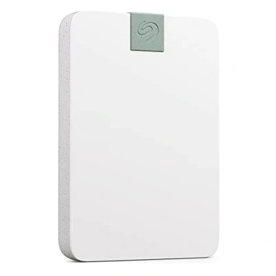 Imagen de Disco duro externo 2TB Seagate Ultra Touch, USB C, HDD, 5000 Mbit/s, Blanco