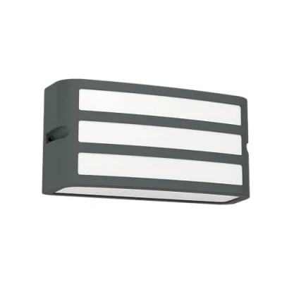 Imagen de Eglo Camarada Aplique para exteriores, iluminación exterior de pared, lámpara pared rectangular metal en antracita, casquillo E27, IP54