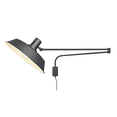 Imagen de Trio Lighting Leuchten Bolder 200300132 Lámpara de pared (metal, 1 bombilla E27), color negro mate