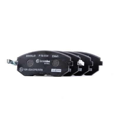 Imagen de BREMBO P 78 013X Juego de pastillas freno con avisador acústico desgaste sin accesorios SUBARU: Impreza II Berlina, Forester II, XV I