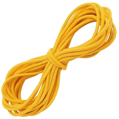 Imagen de AERZETIX C67267 Elástico decorativo redondo 5 metros diámetro 3mm color amarillo pato