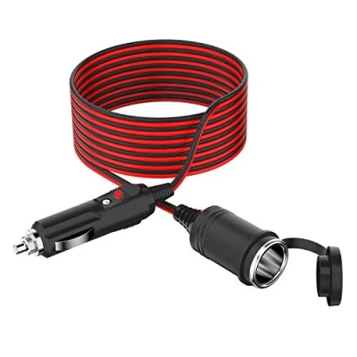 Imagen de NEUE DAWN 3.5M Alargador Mechero Coche, 12V/24V Enchufe Encendedor Mechero,Cable para de Coche con 15A Fusible